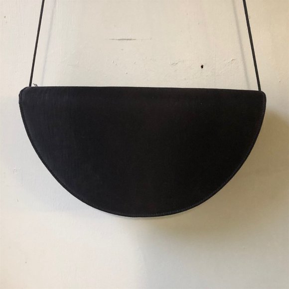 Half Round Evening Bag Clutch Green Mountain USA - Picture 2 of 6